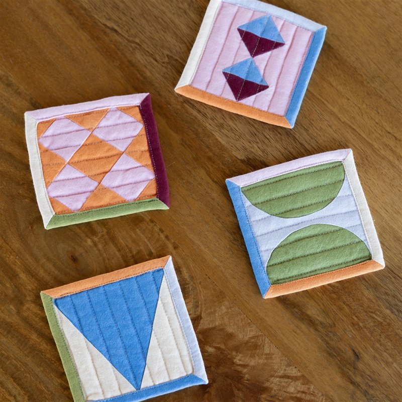 Coaster Set Stitch | Set of 4