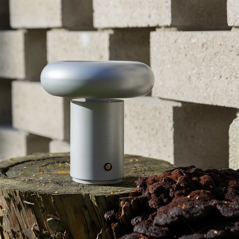 Portable light Glimps | frosted silver