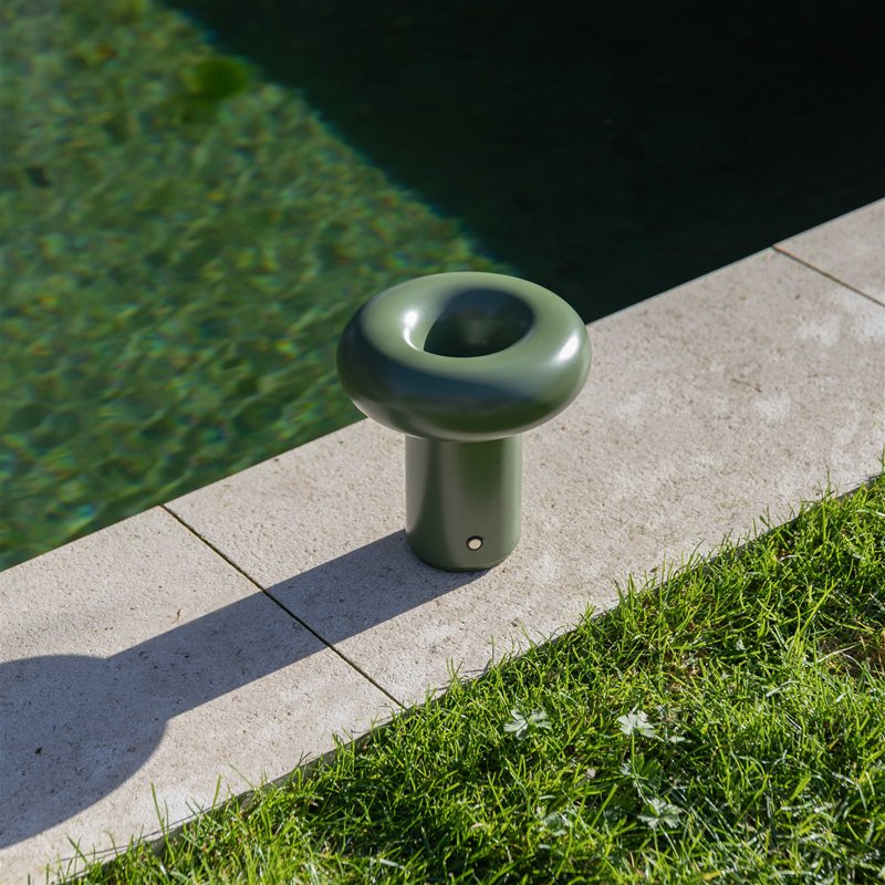 Lampe portable Glimps | vert mousse