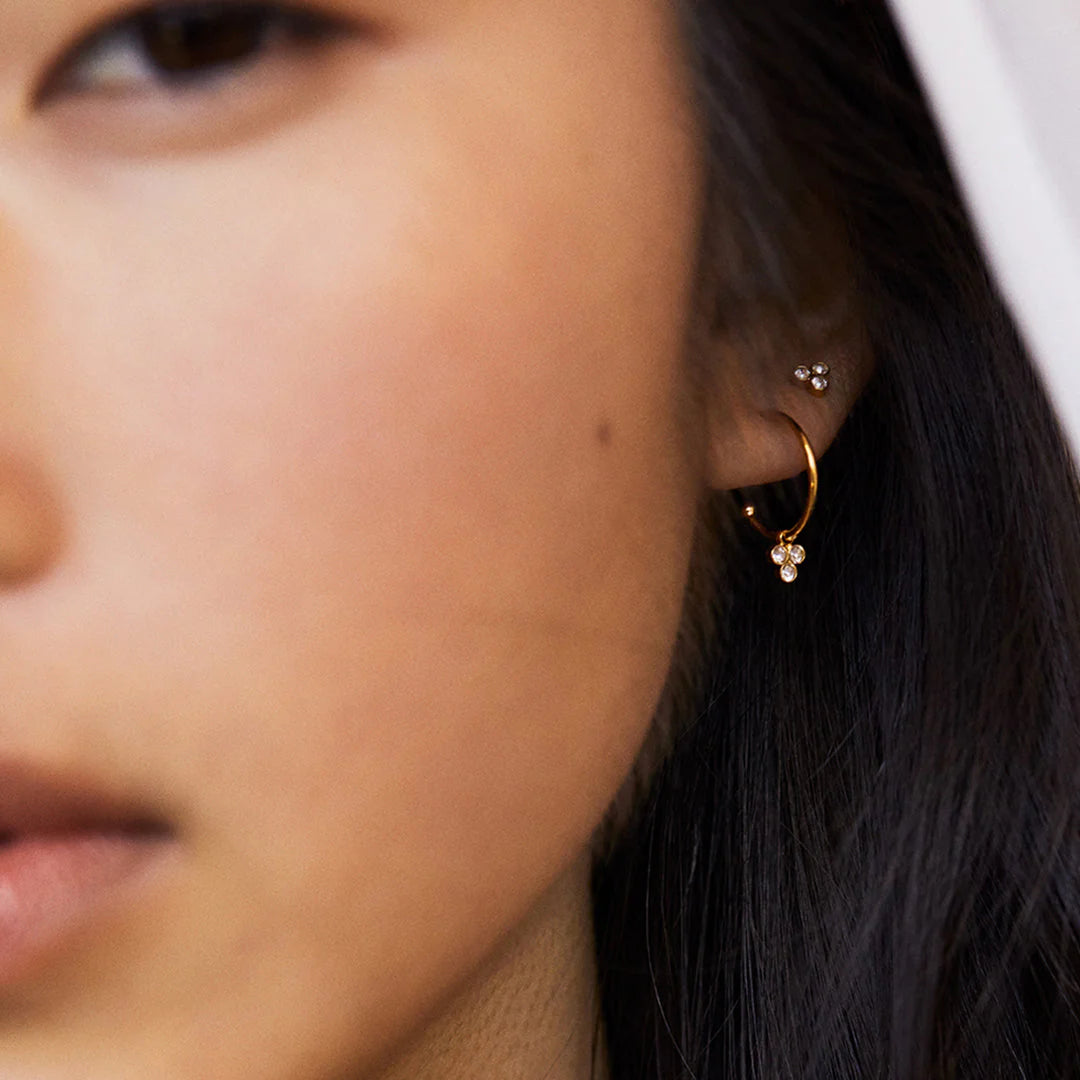 Earrings Hoop Melia | gold