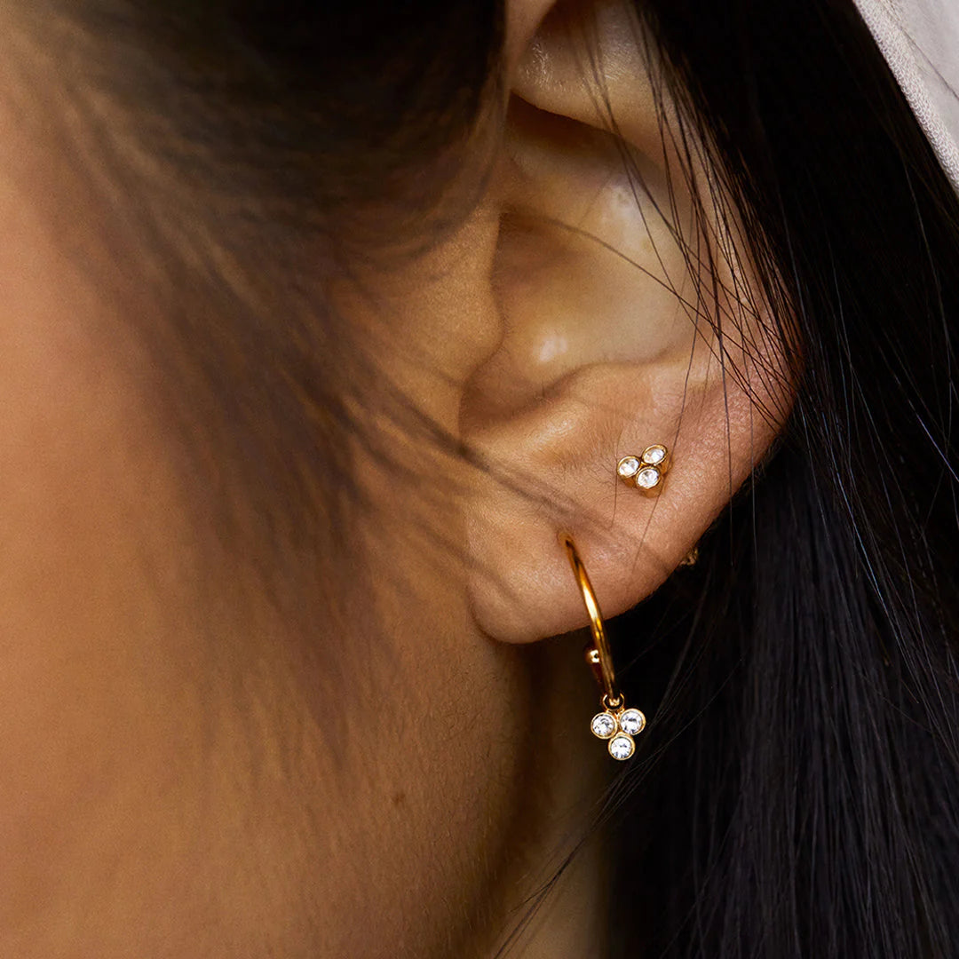 Earrings Hoop Melia | gold