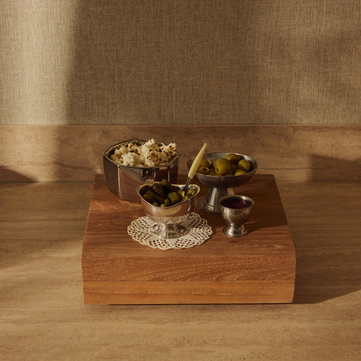 Holzblock Teak | large