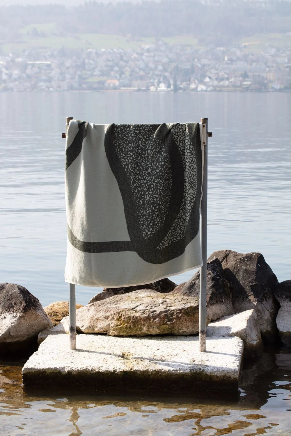 Baumwoll Decke 140x160cm | Merging Islands
