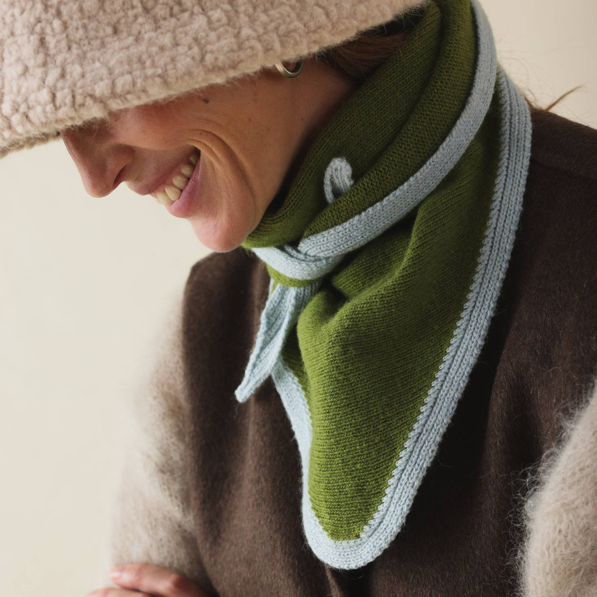 Sophie Scarf Colette | blau & grün