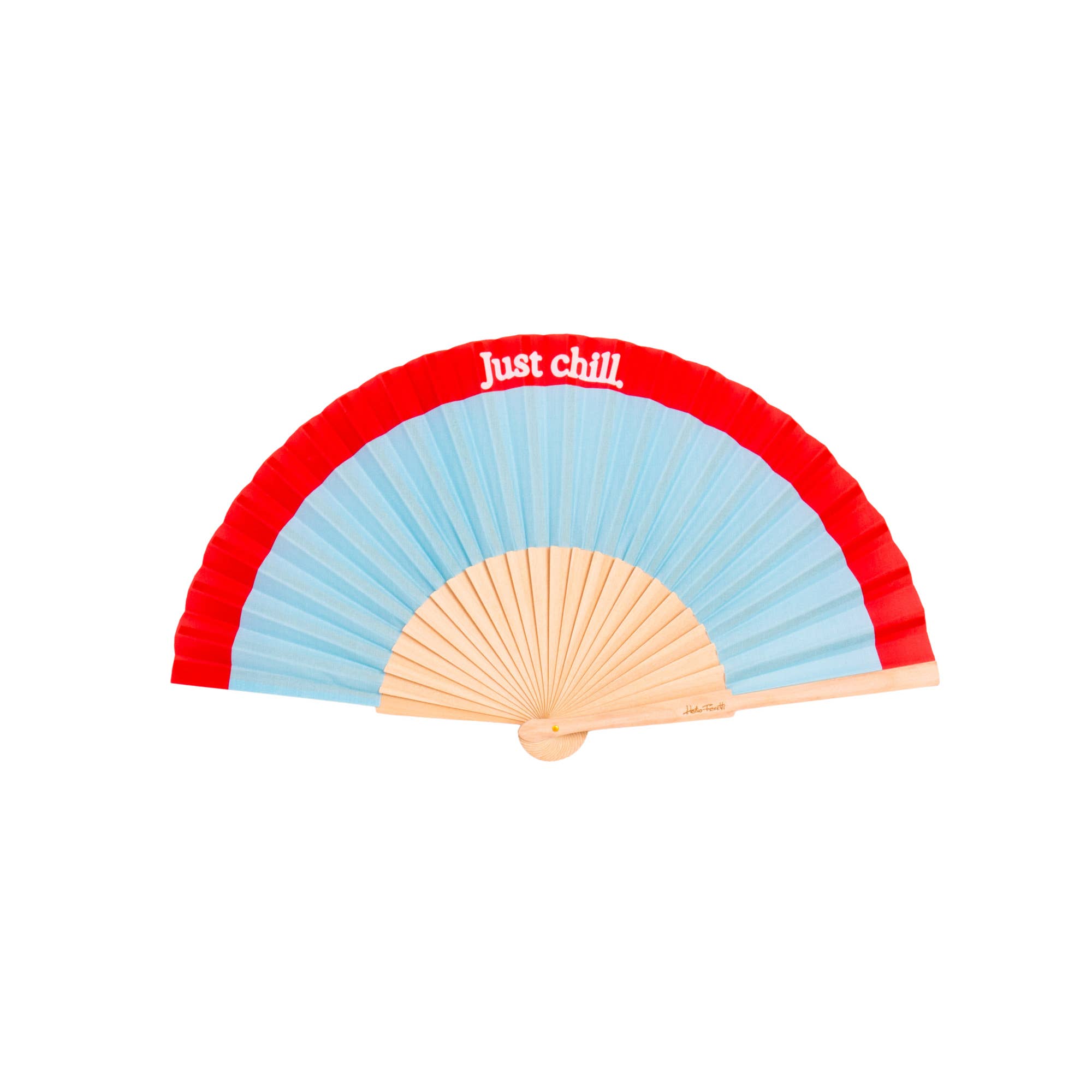 Fächer | Just chill blau