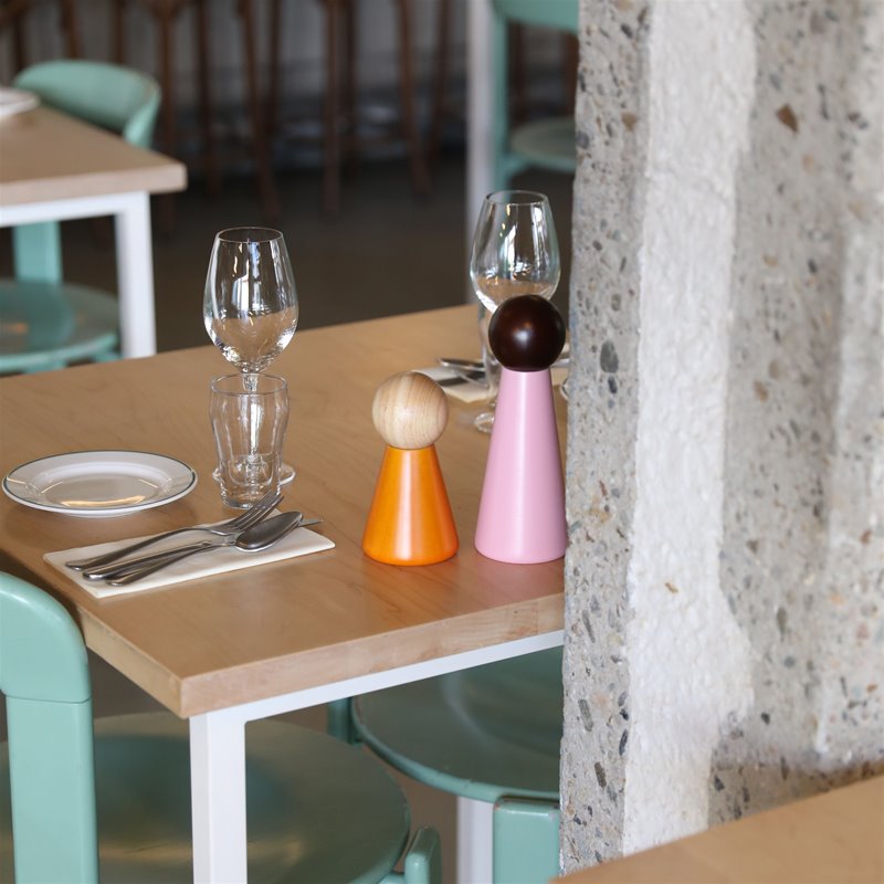 Salt & Pepper Mill HALMA | pink
