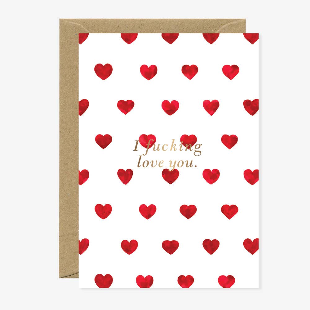 Greeting Card with Envelope | I Love You Everyday