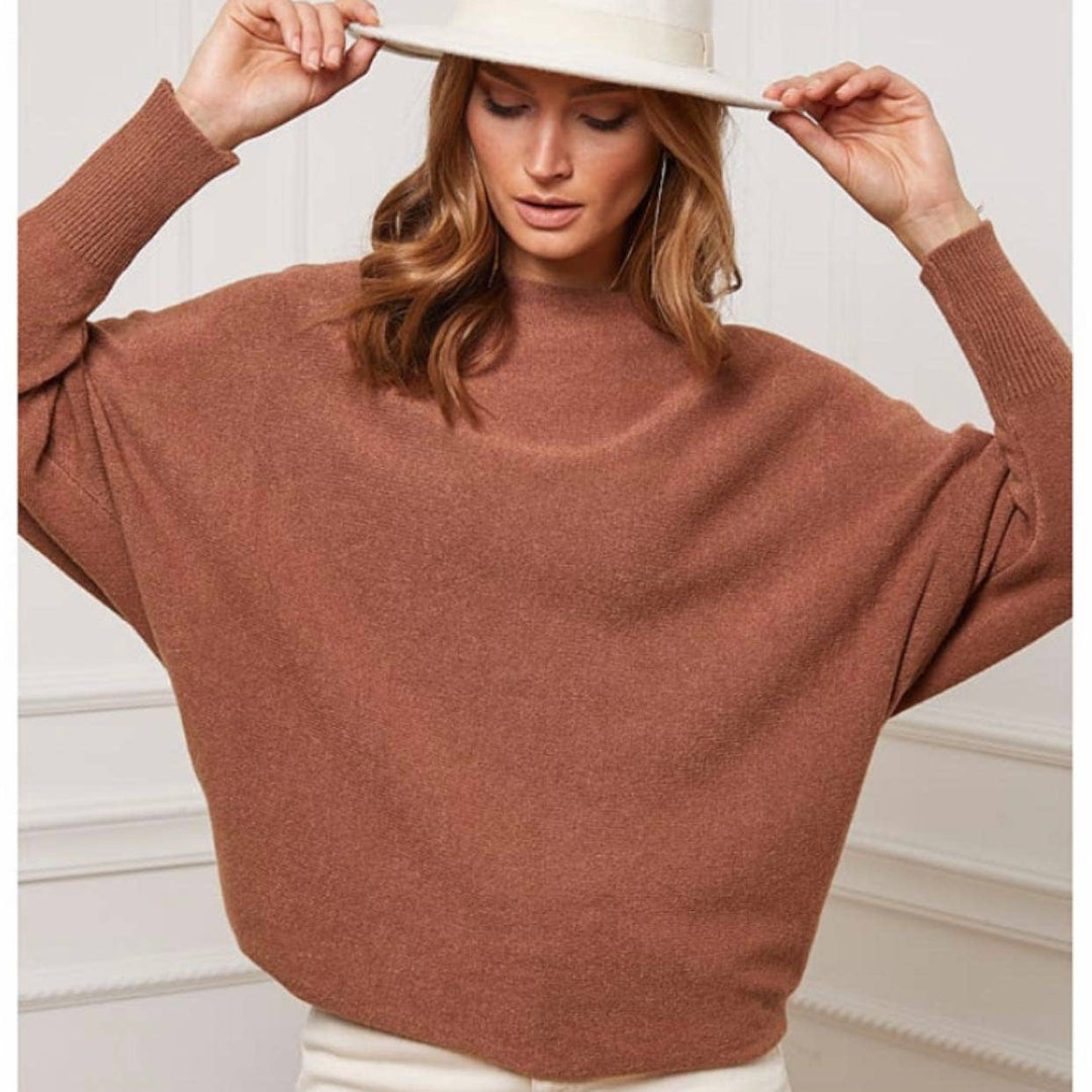 Pullover mit Fledermausärmeln | cinnamon
