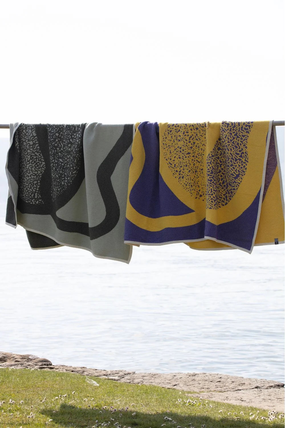 Baumwoll Decke 140x160cm | Merging Islands