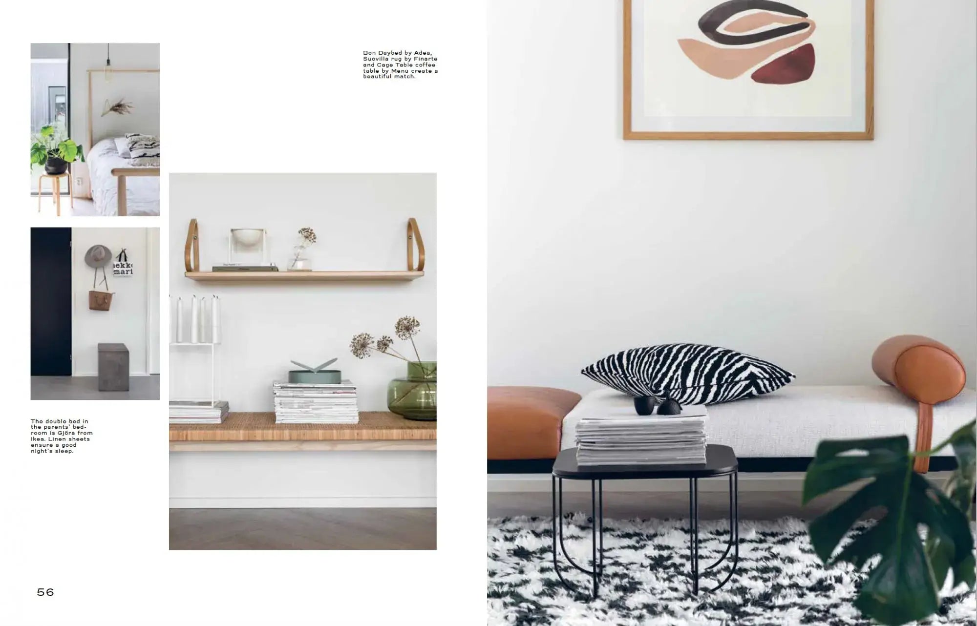 Livre sur l'intérieur nordique