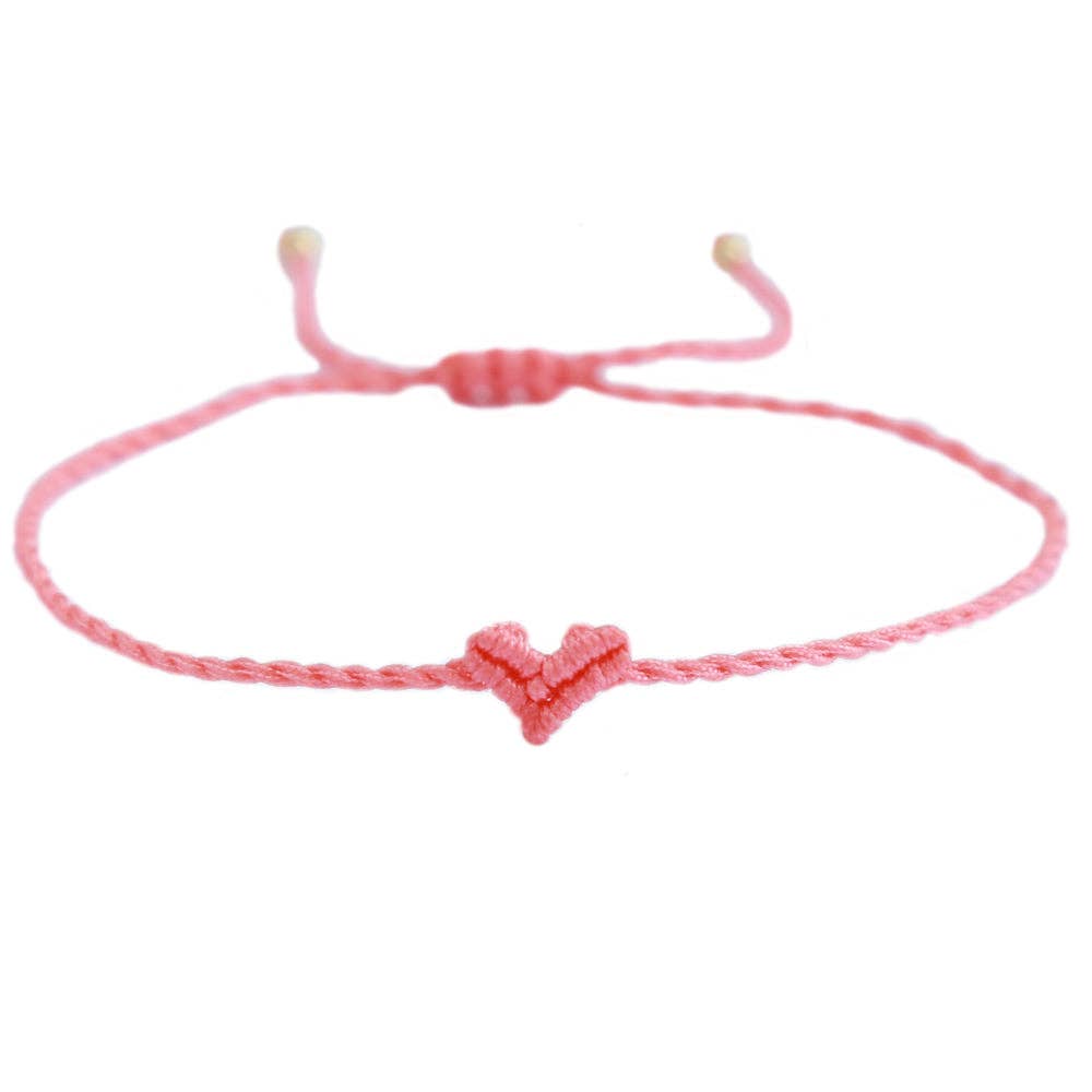 Bracelet cœur mini | Corail