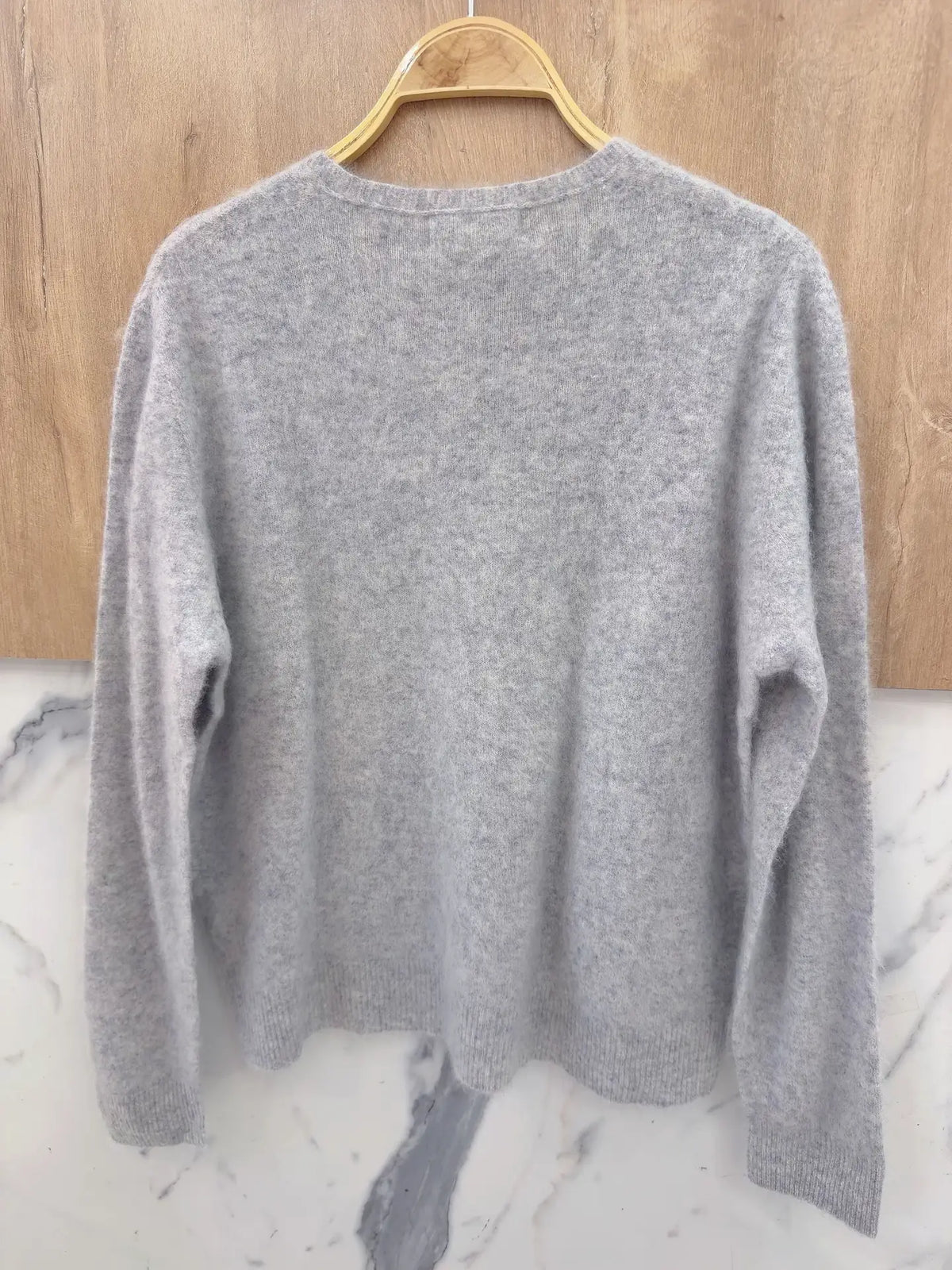 Pullover aus Kashmir | hellgrau