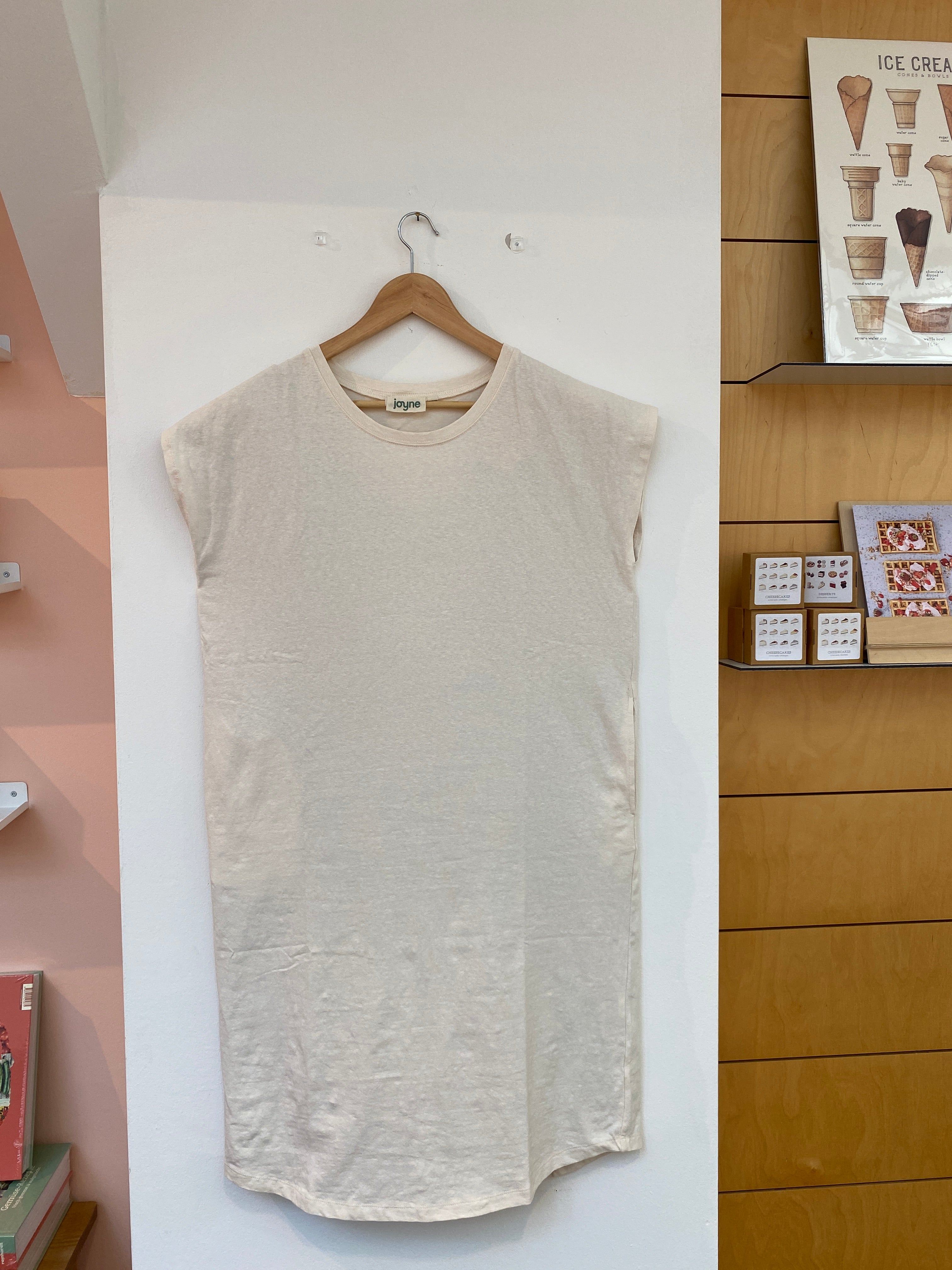 T-Shirt Kleid | sage