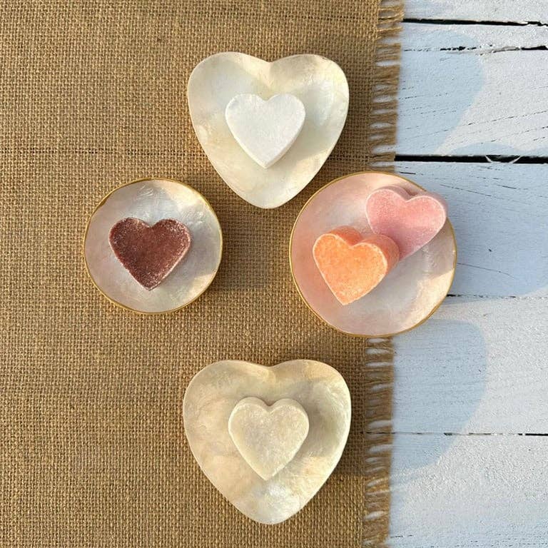 Heart-shaped fragrance block | cashmere