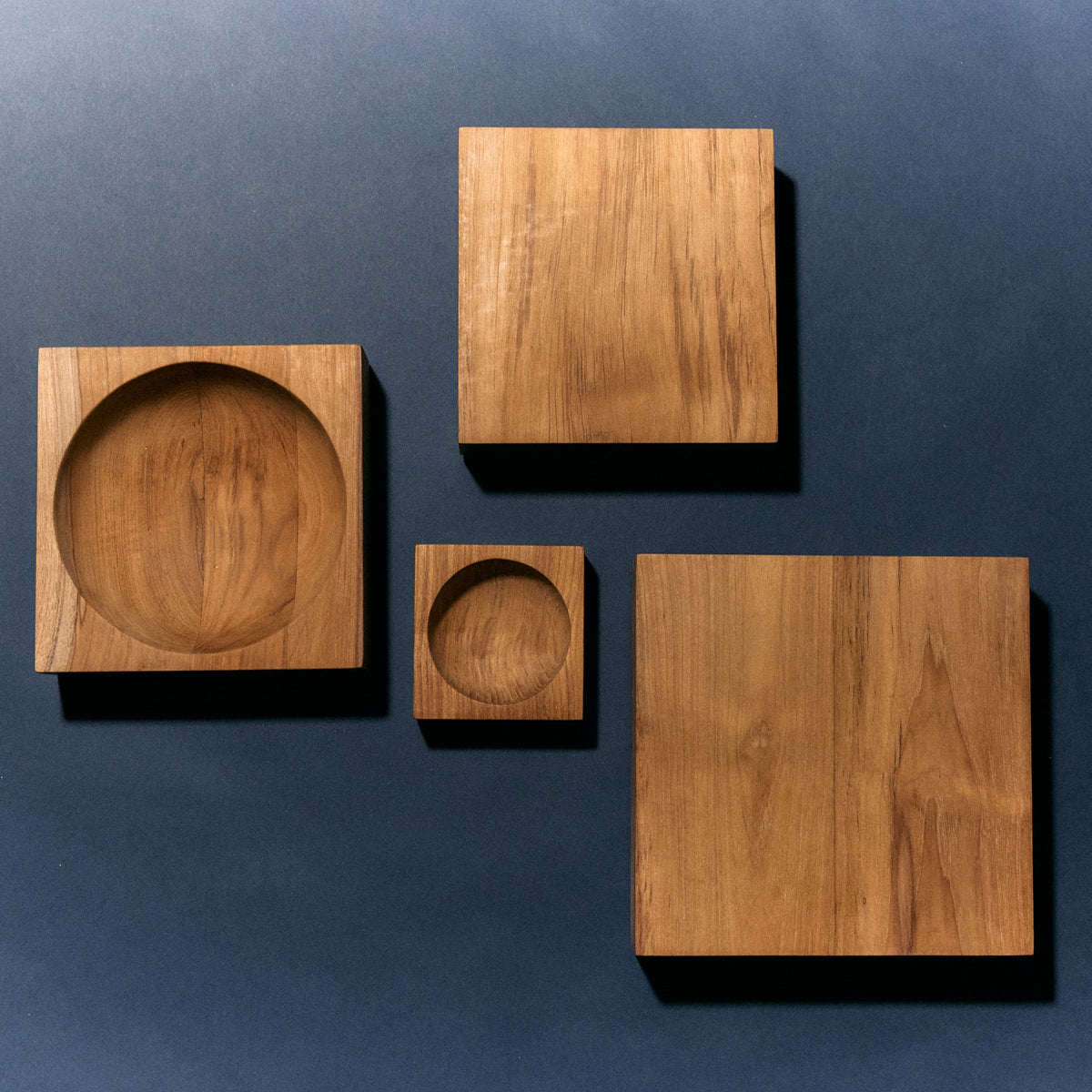Holzblock Teak | large