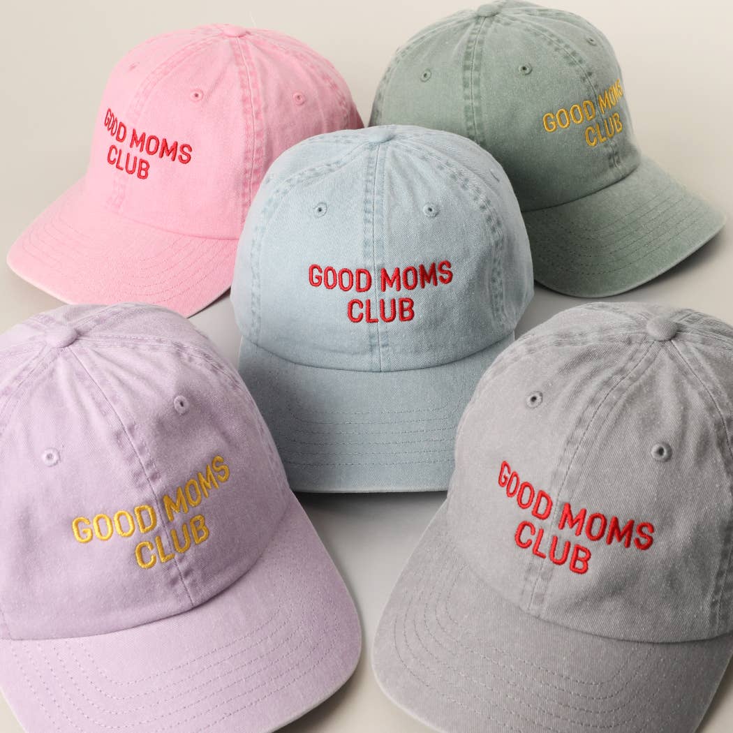 Baseballcap Good Moms Club | grün