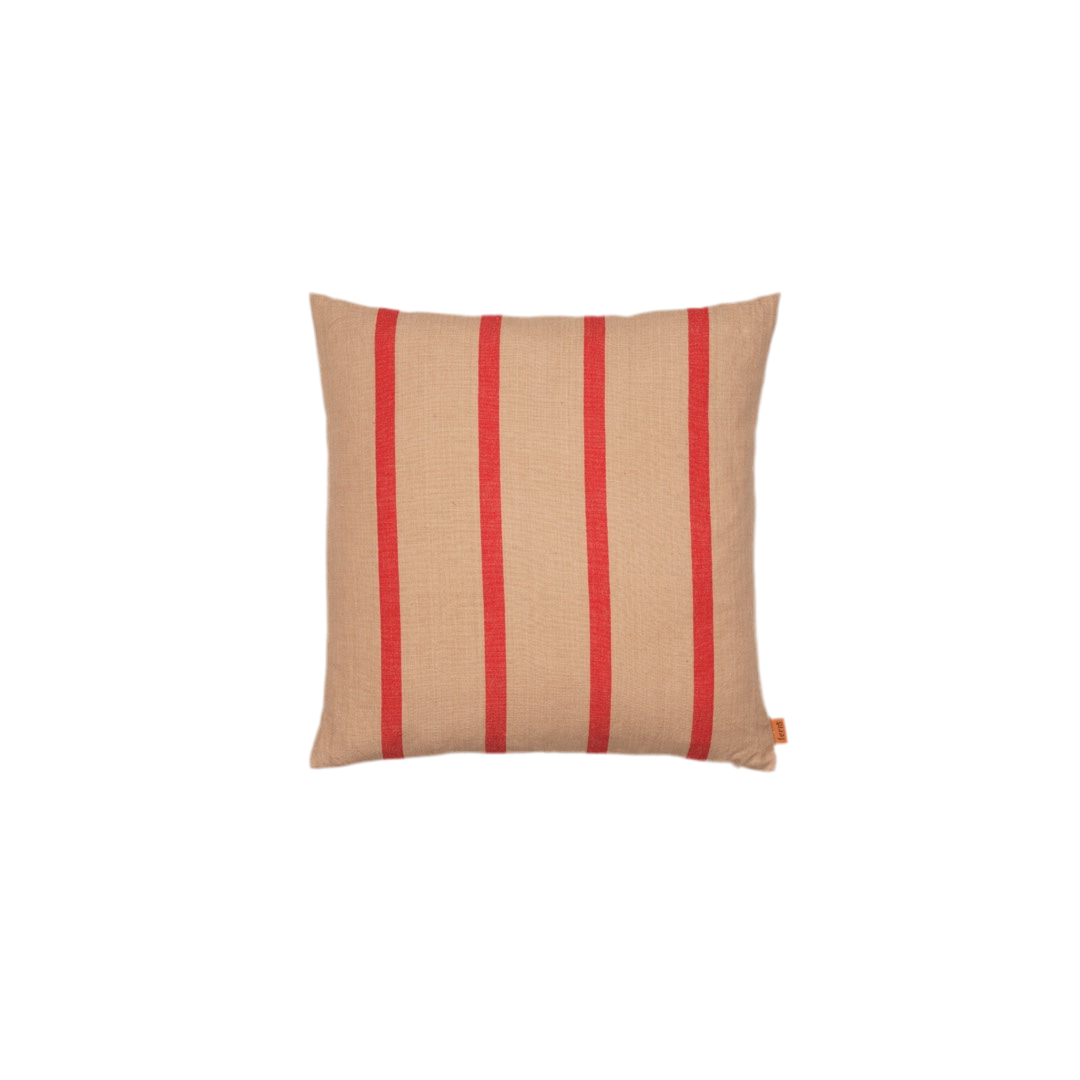 Cushion Grand | camel & red