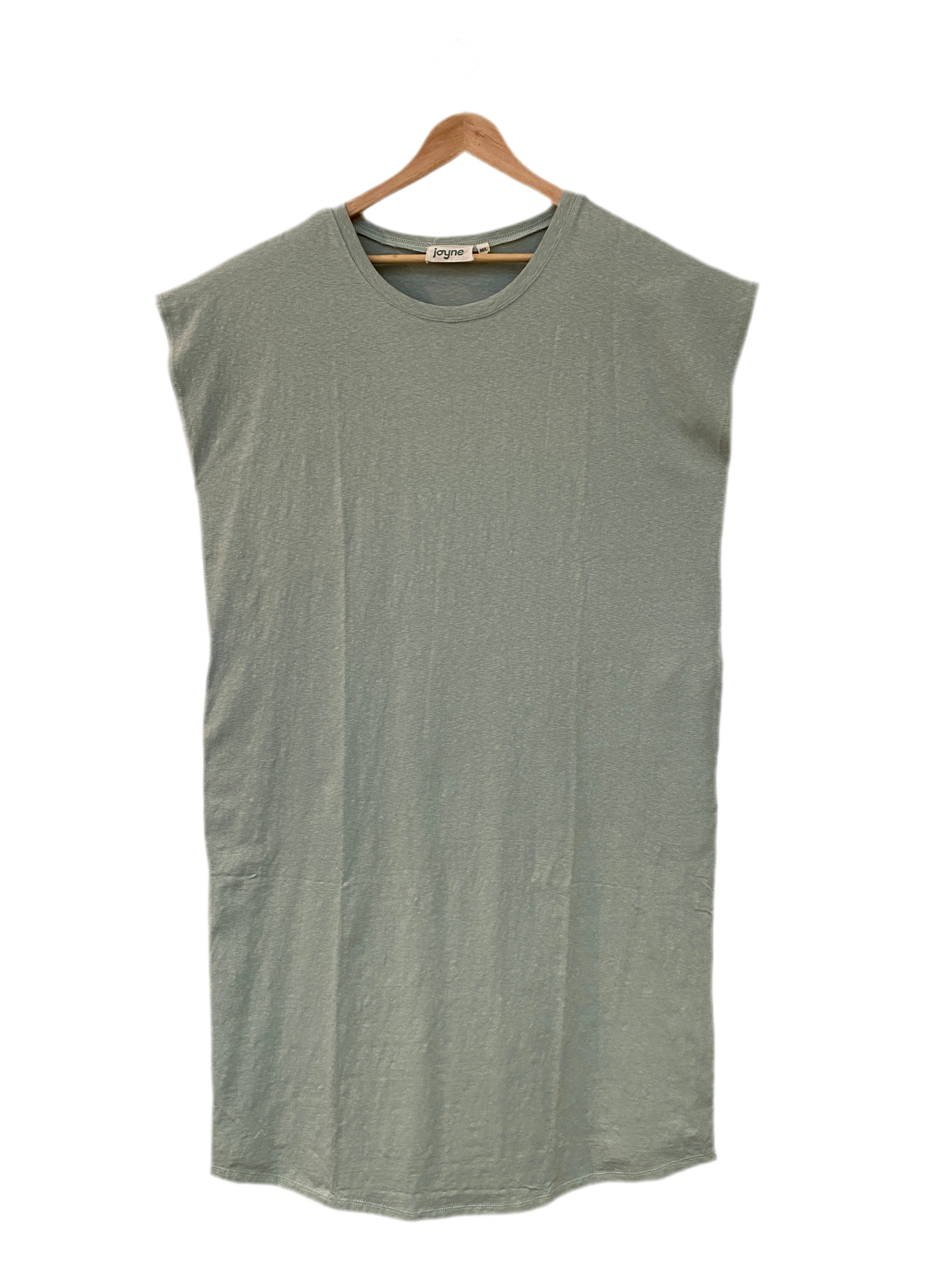 T-Shirt Kleid | sage