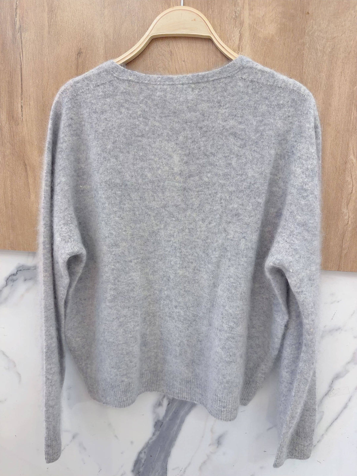 Cardigan aus Kaschmir | light grey