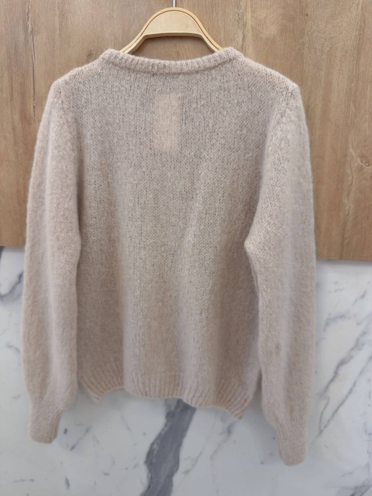 Cardigan  aus Mohair | beige