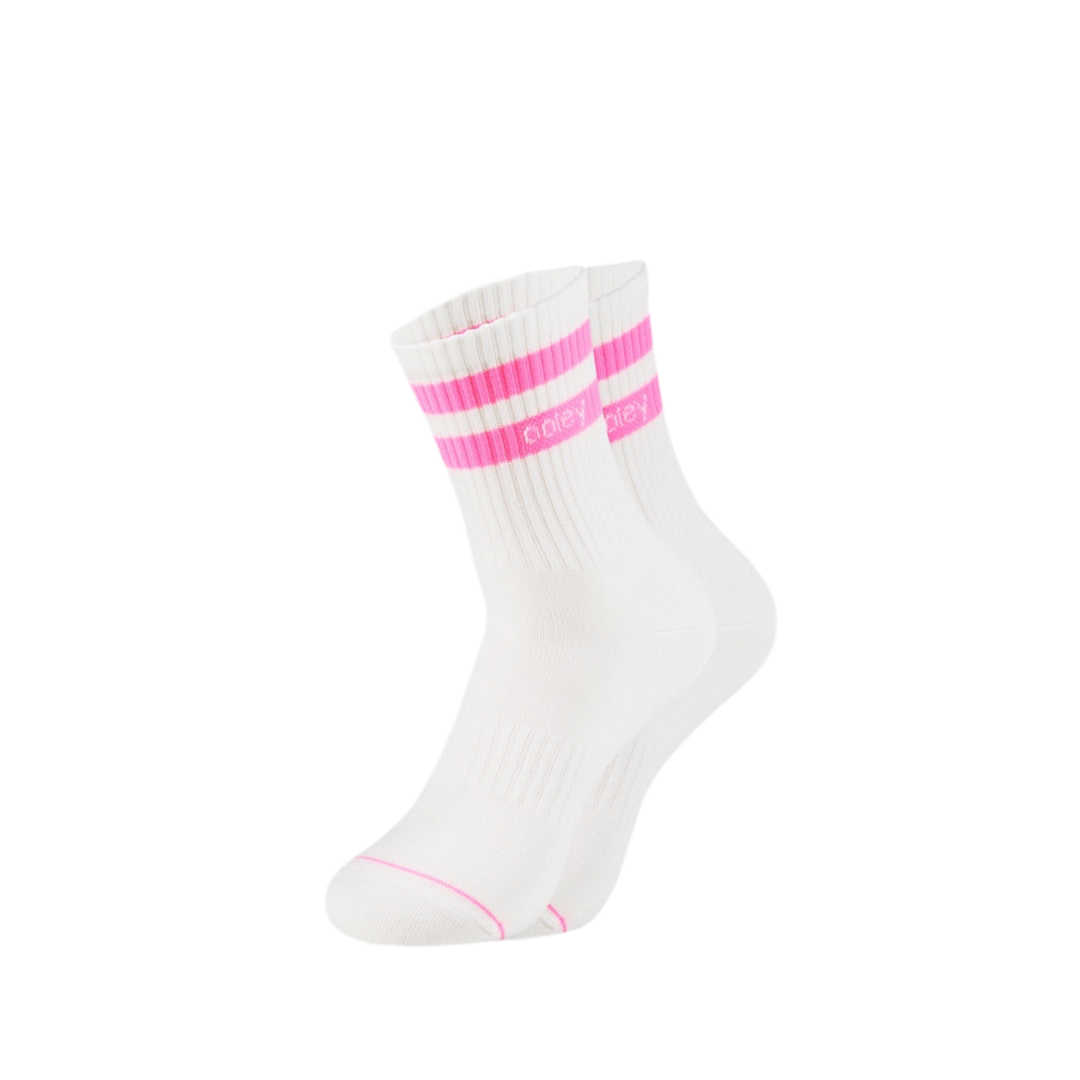 Street Mood Socks | white Pink
