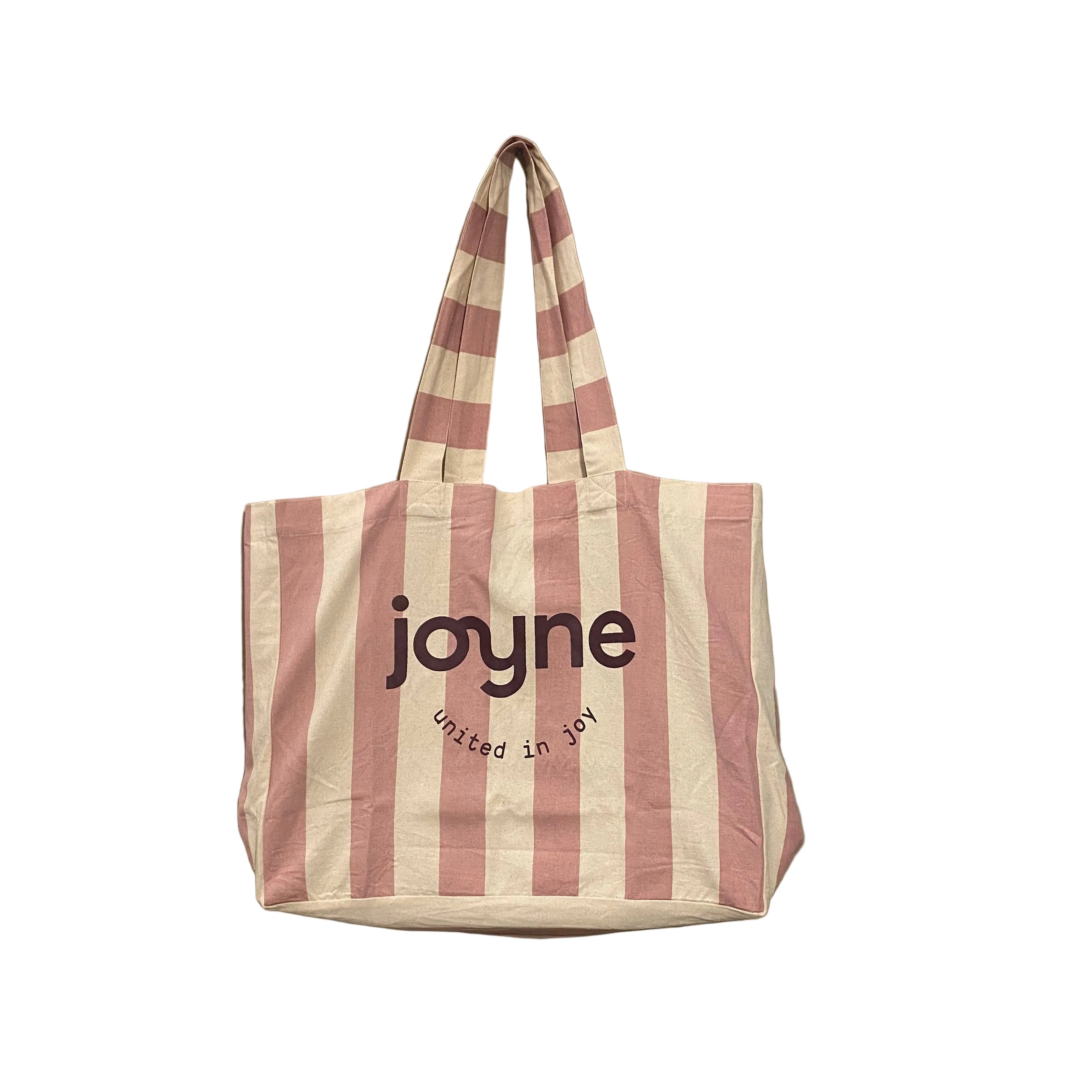 Joyne Bag Stripes large | dusty rose