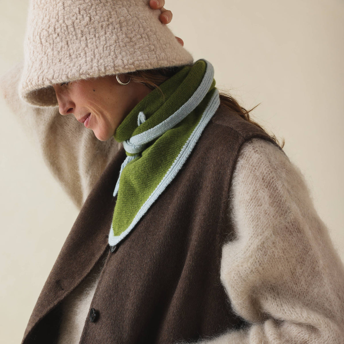 Sophie Scarf Colette | blau & grün