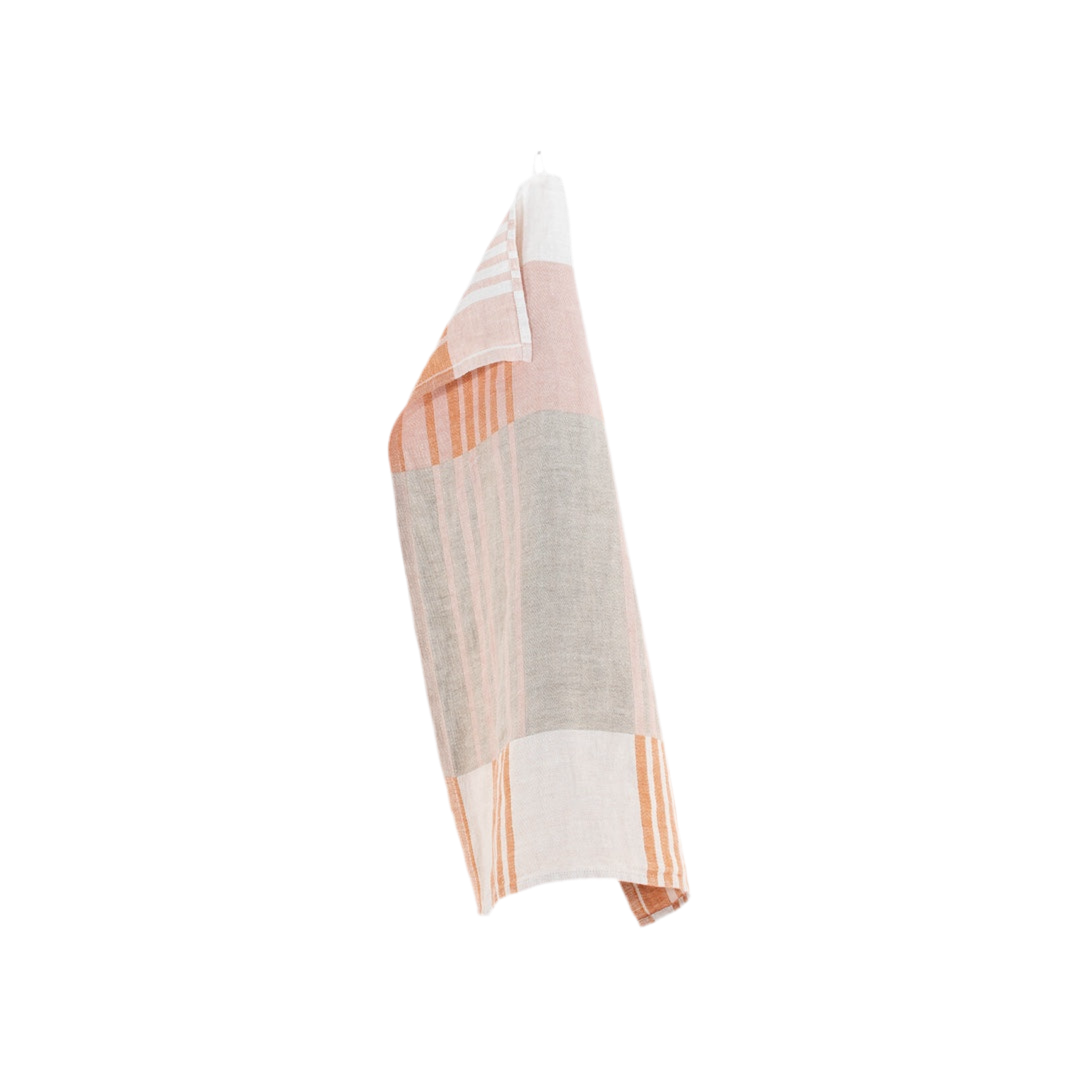 Tea towel Toffee | rust-rose