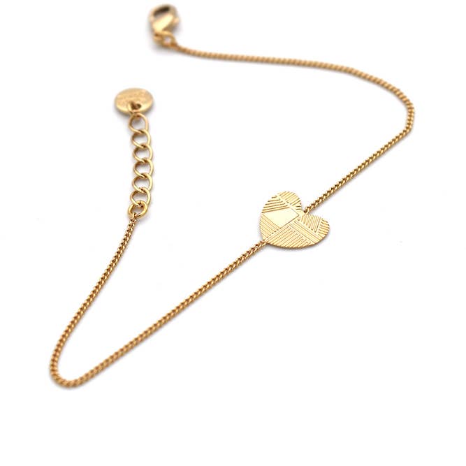 Bracelet gravé | Cœur