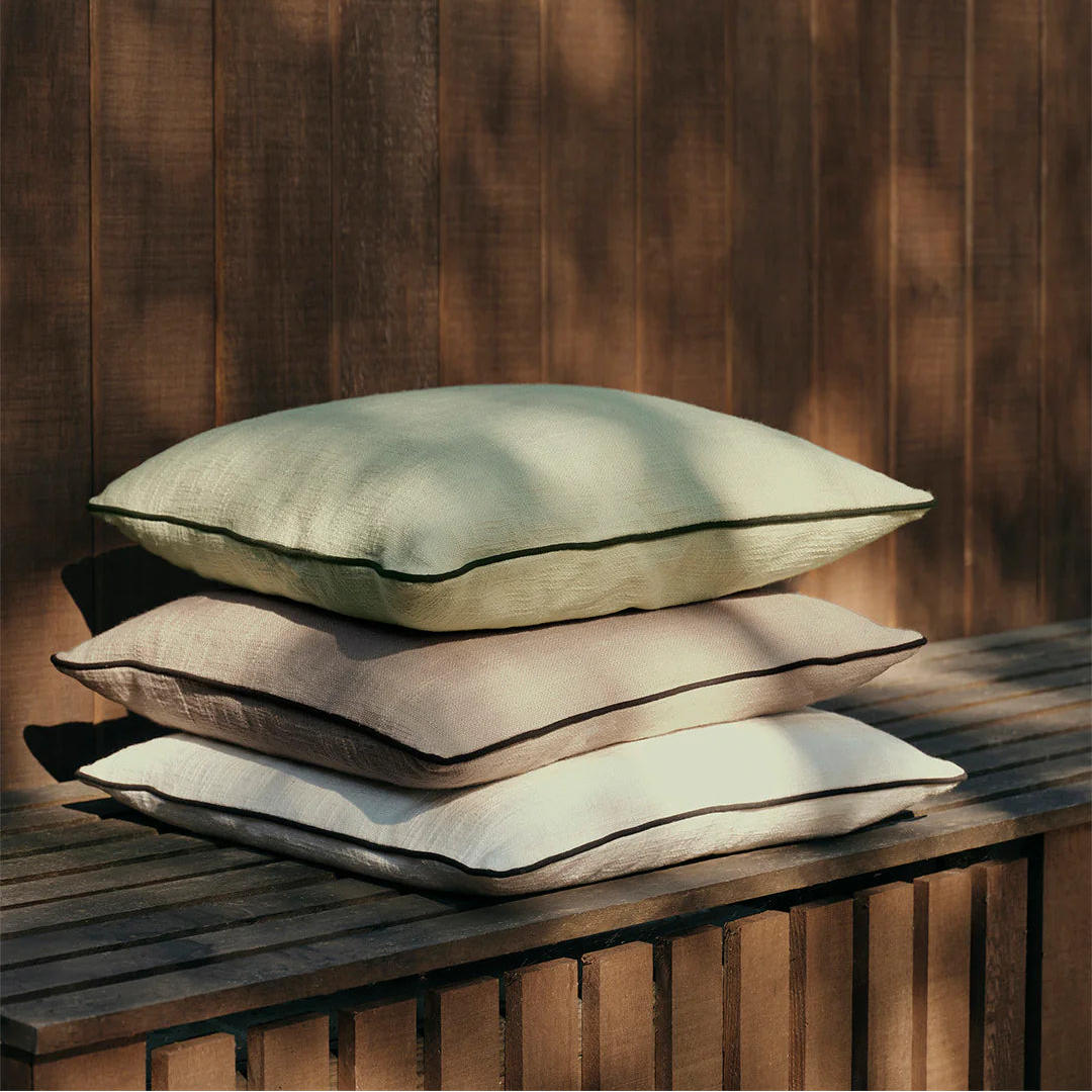 Coussin Maja 50x50cm | vert sauge