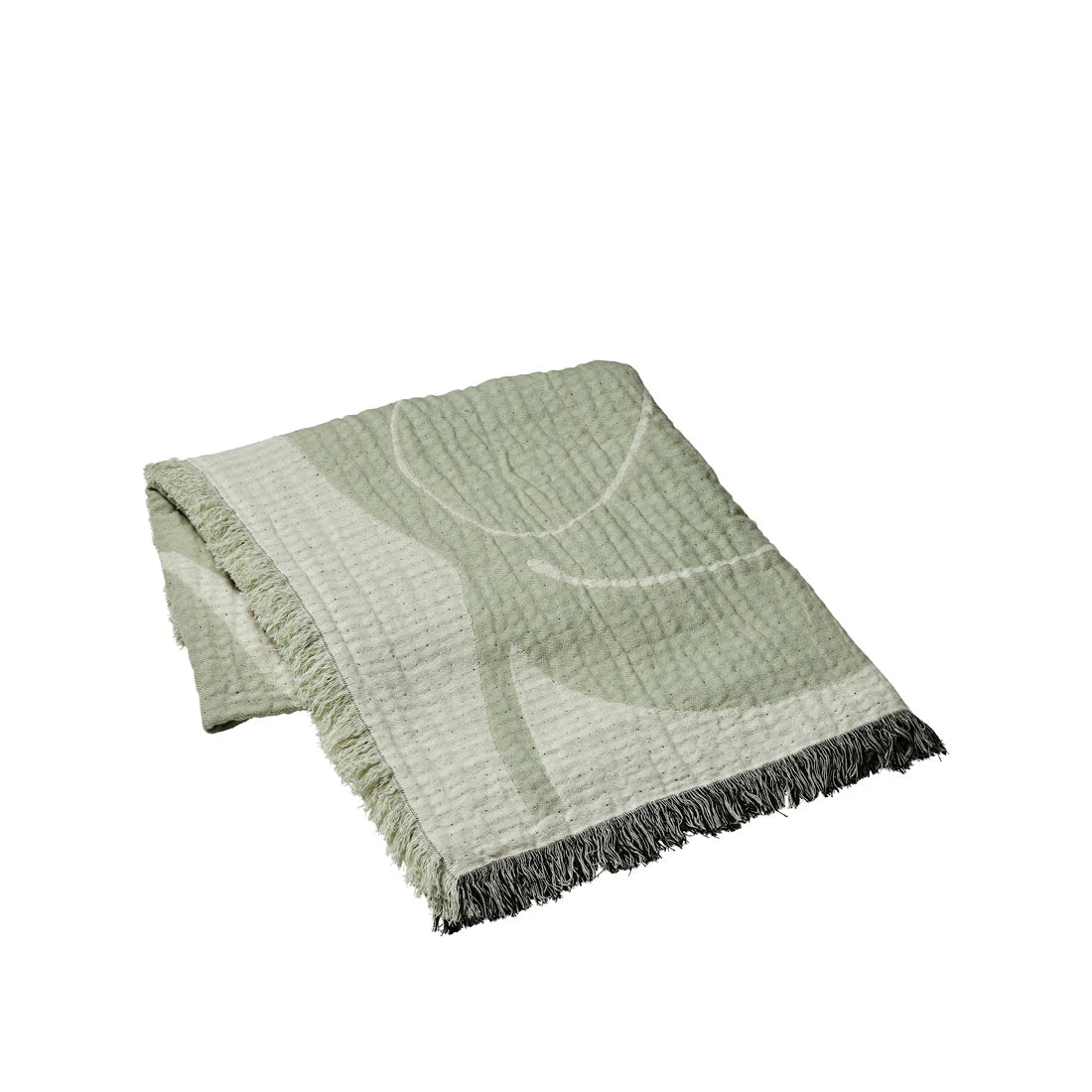 Couverture Herbert 130x150cm | vert sauge