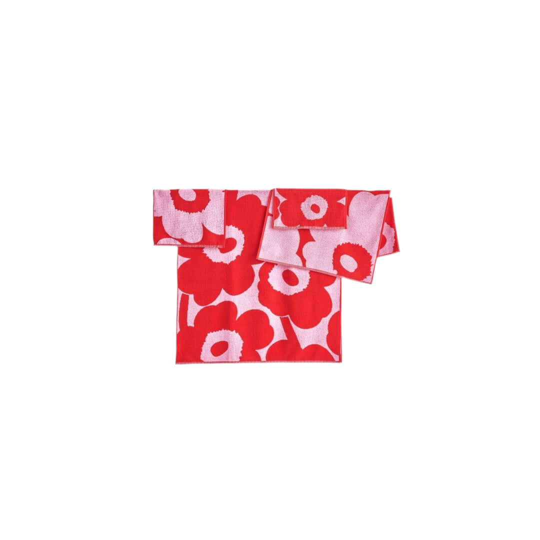 Mini Towel UNIKKO red | 30x30cm