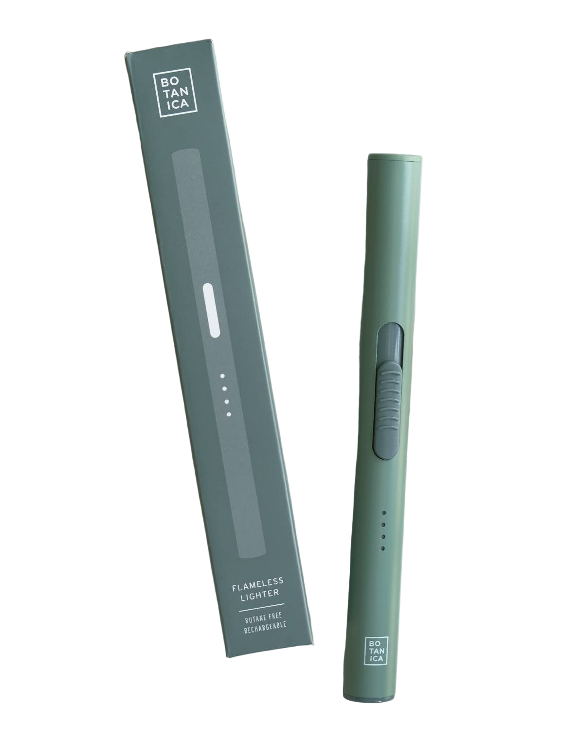 Briquet rechargeable sans flamme | sauge