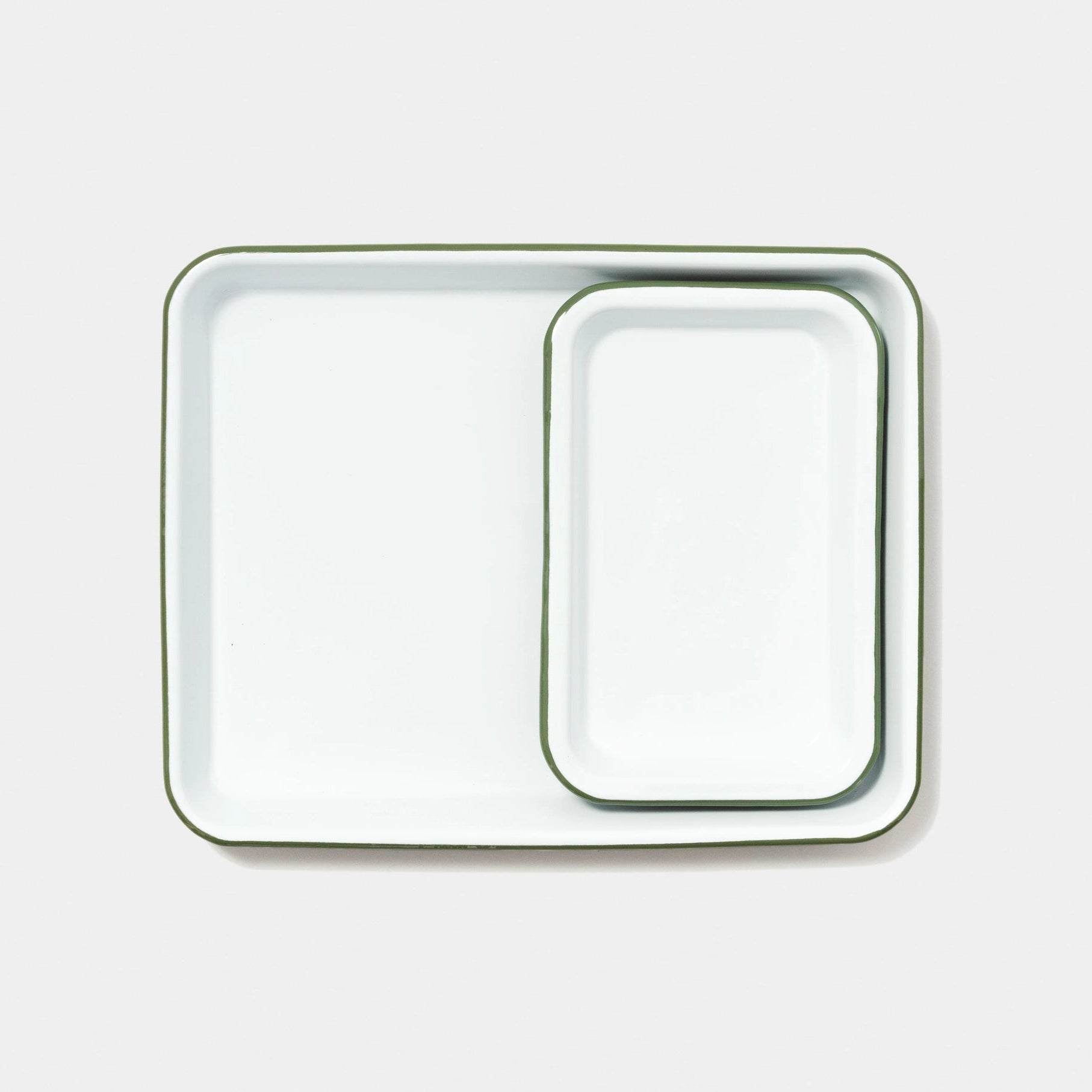 Enamel Tray | sapphire green