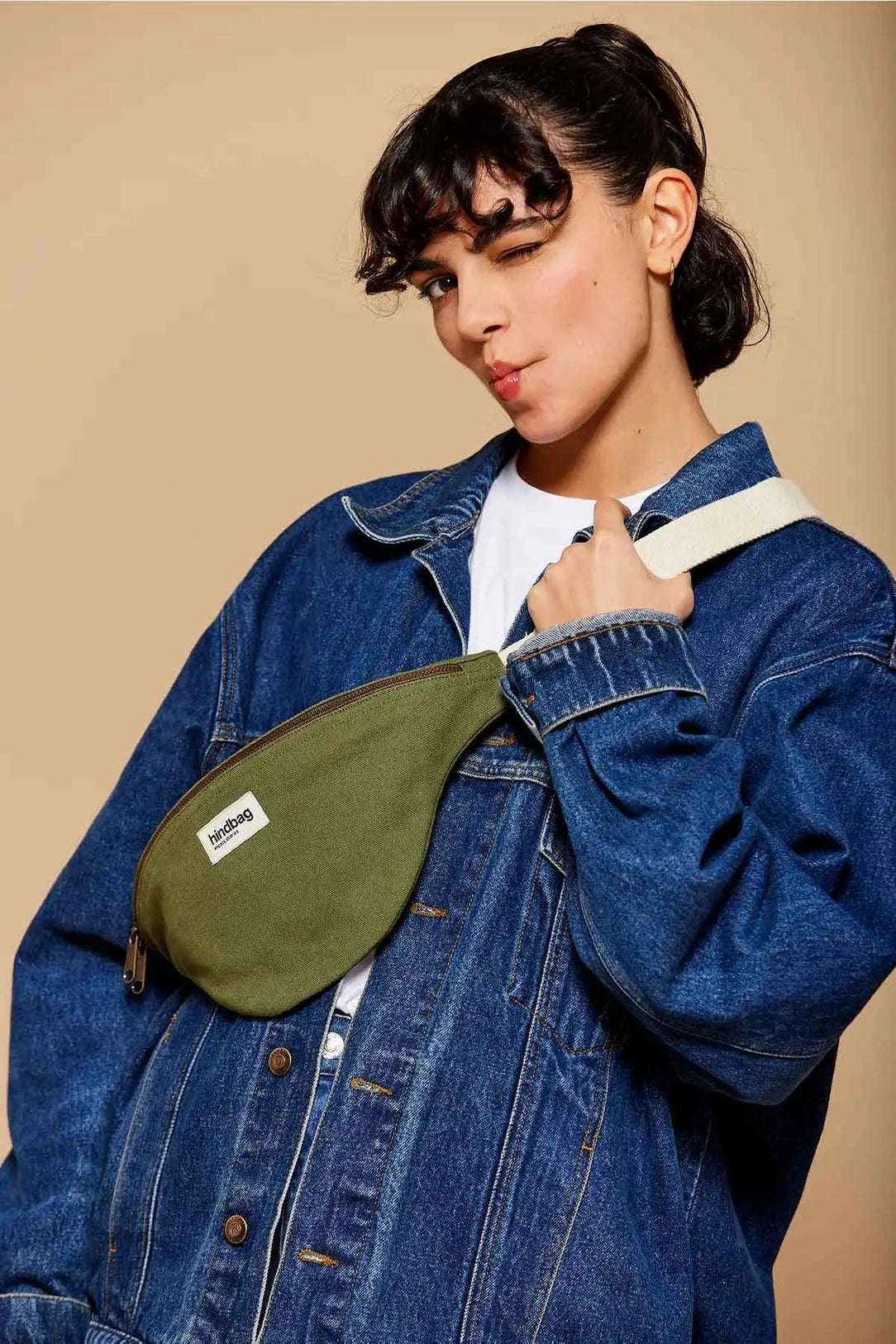 Sac banane Olivia | olive