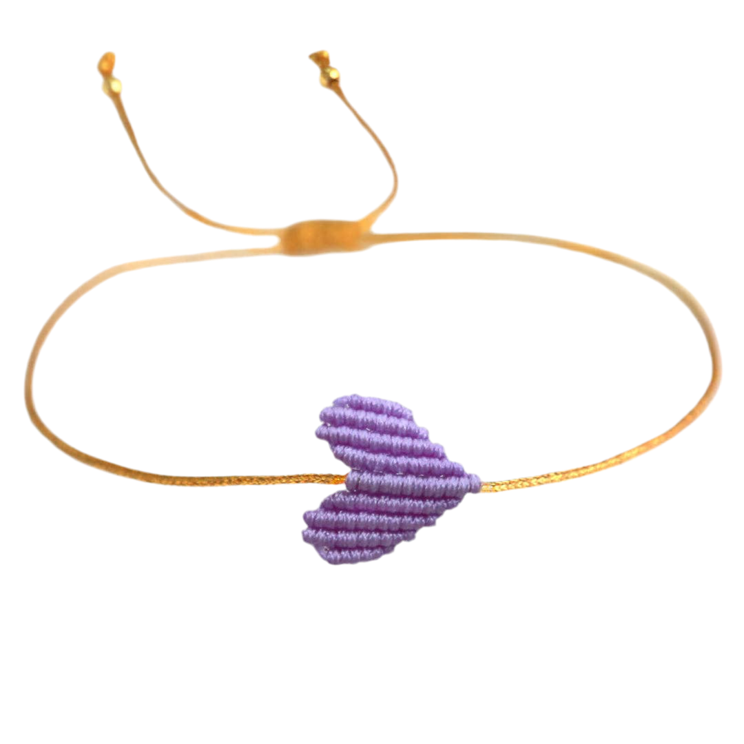Bracelet Heart | Purple