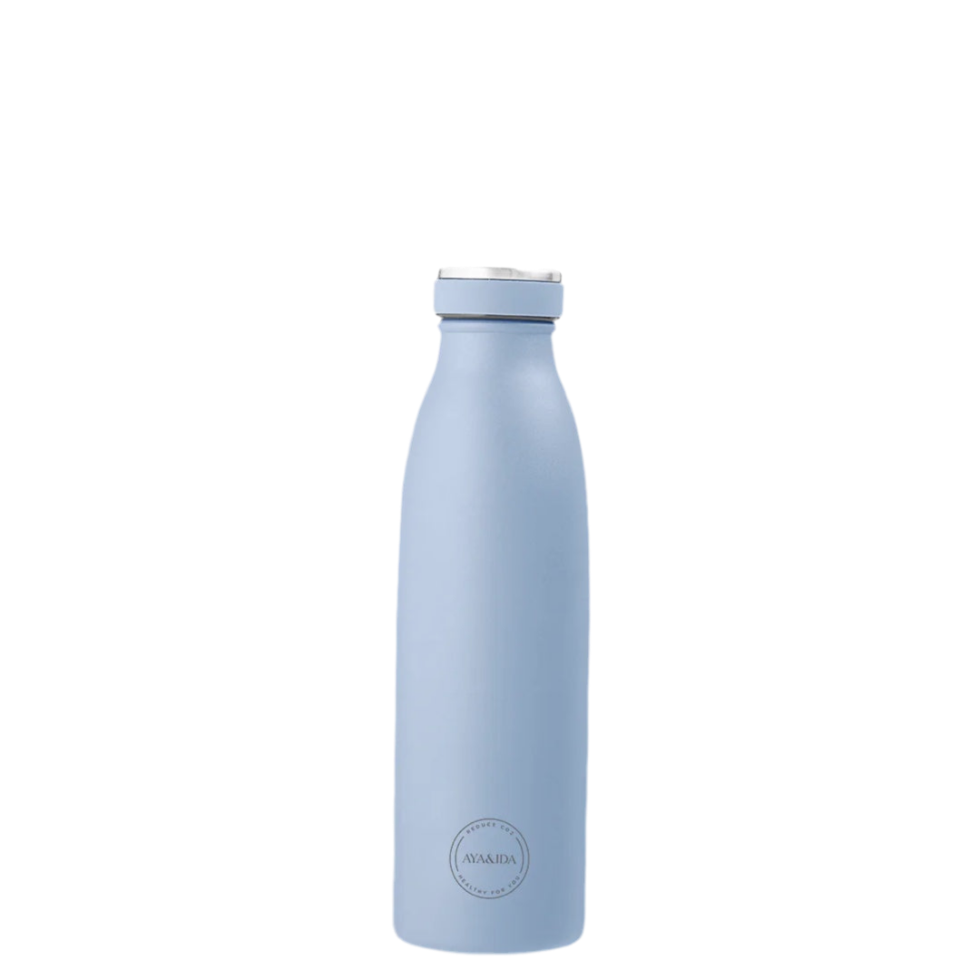 Stainless Steel Water Bottle - powder blue | various sizes
