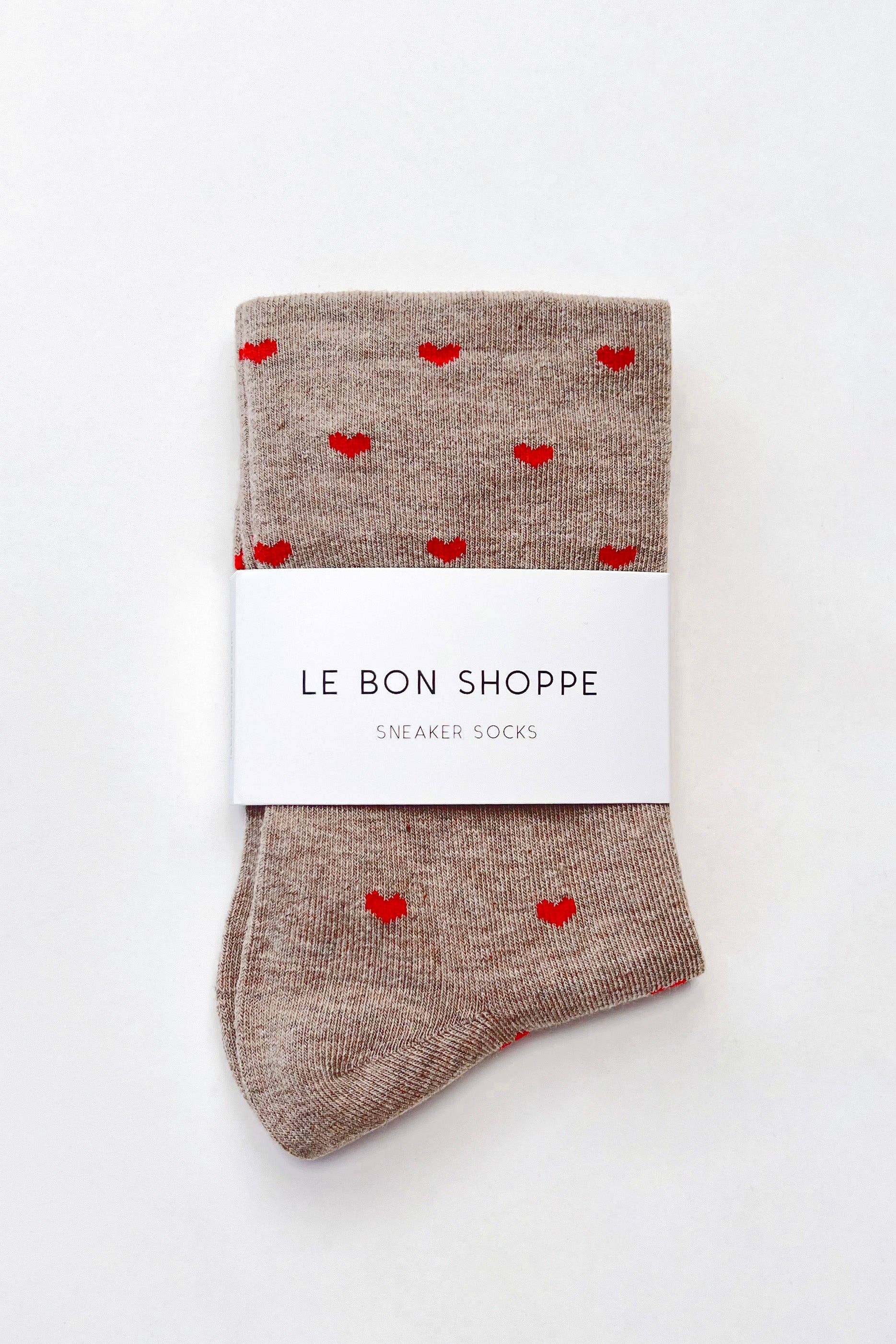 Sneaker-Socken mit Herz (Großhandel)