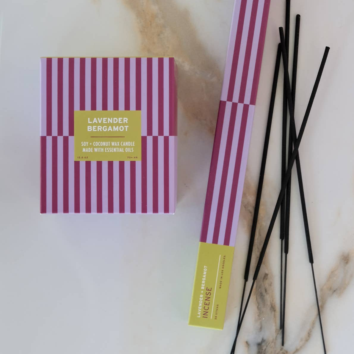Encens | Lavande & Bergamote