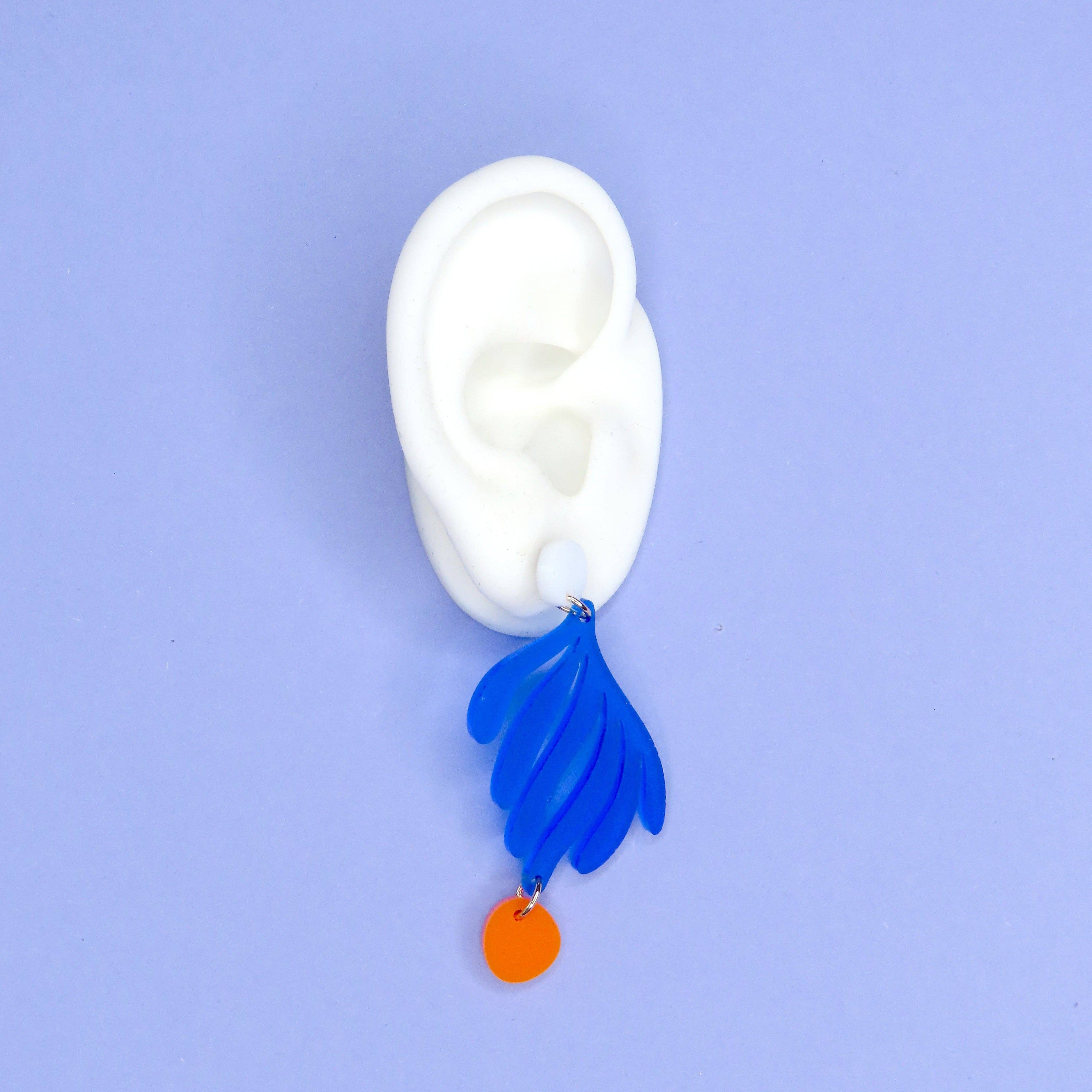 Earrings Matisse | azure