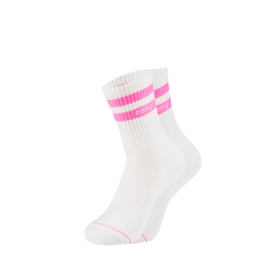 Street Mood Socks | white Pink