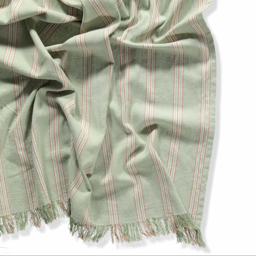 Beach towel Kinetic | green tea