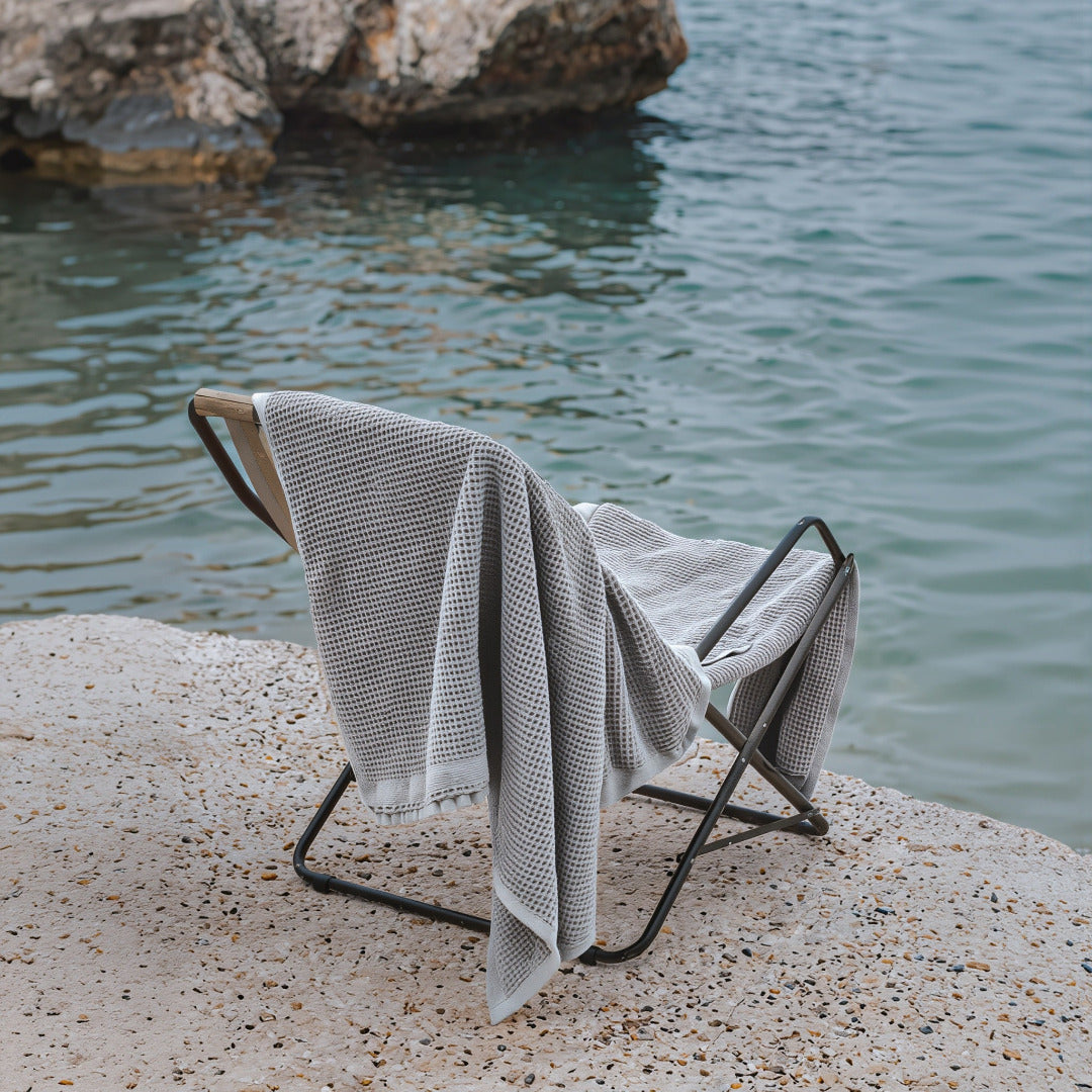 Towel waffle | light olive