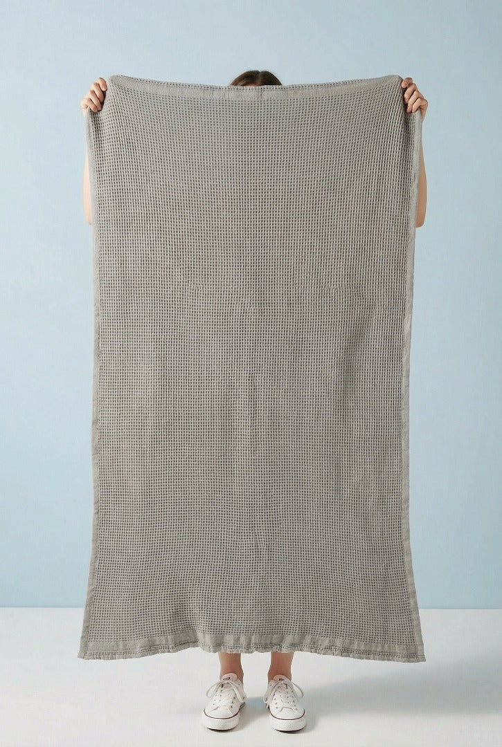 Towel waffle | light olive