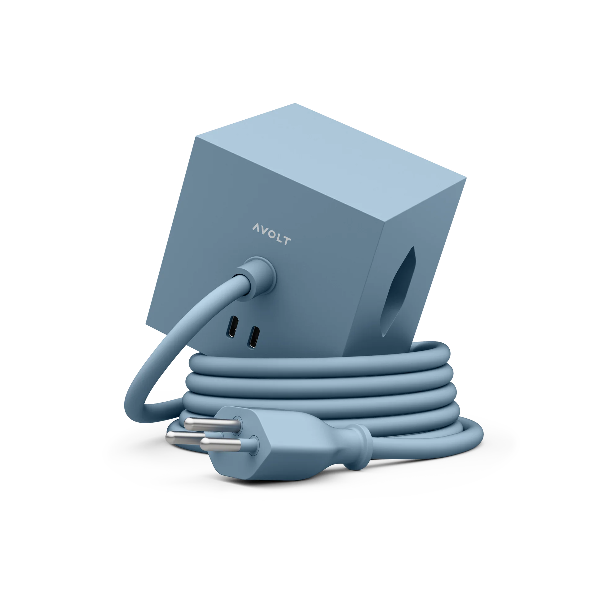 Multiple Socket Outlet SQUARE | dusty blue