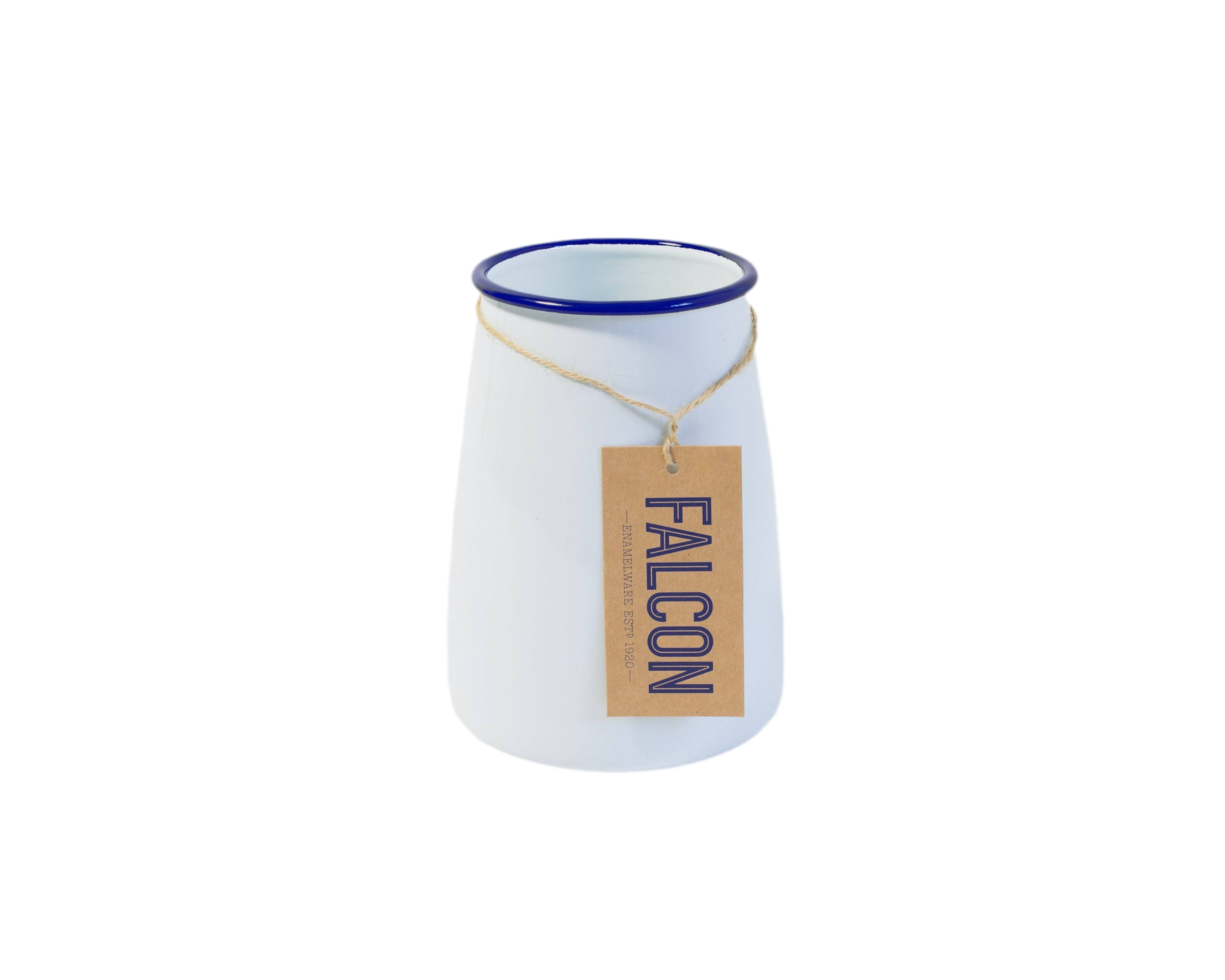 Utensil Holder Enamel | white