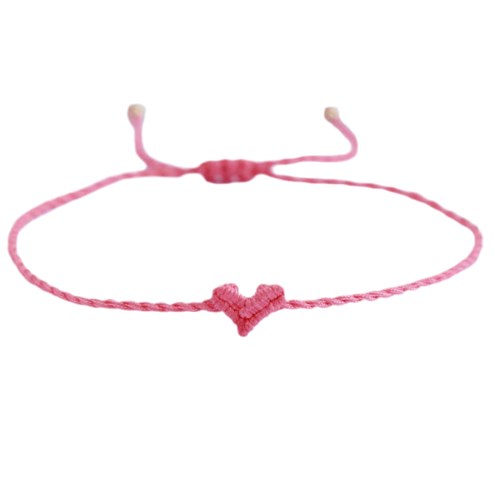 Bracelet Heart mini | pink