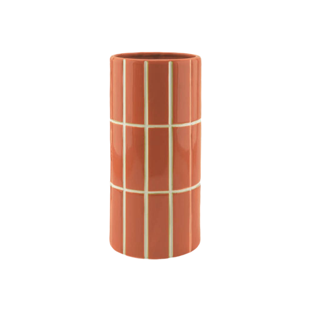Tile vase | orange
