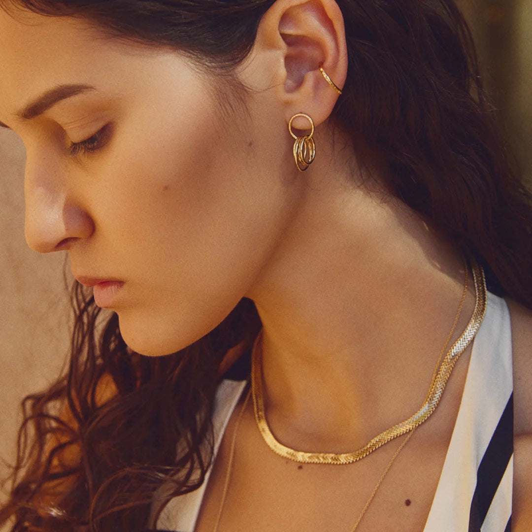 Necklace Beluga | gold