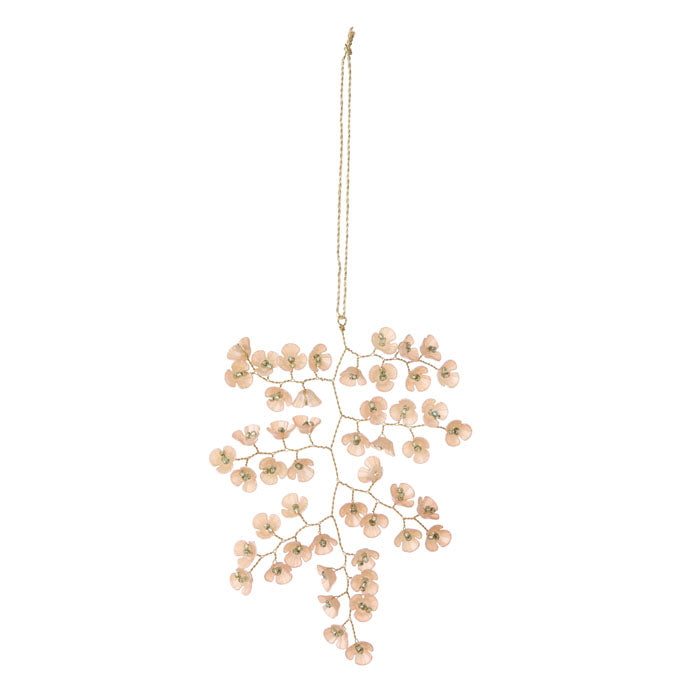 Perlenanhänger Zweig Flora | nude